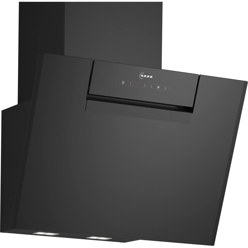 D65IFN1S0 N 50, Wandesse, 60 cm, Klarglas schwarz bedruckt